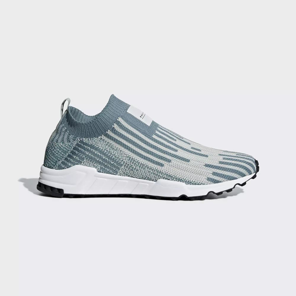 Adidas EQT Support Sock Primeknit Tenis Verdes Para Hombre (MX-58139)